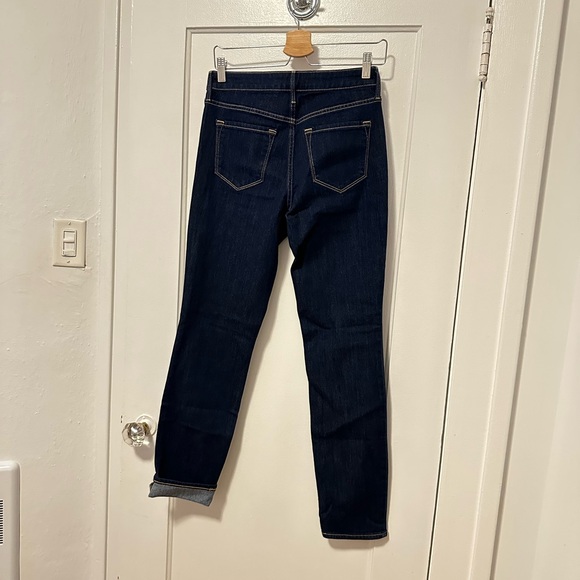 Dark wash taper leg jeans - size 4 - Picture 2 of 5
